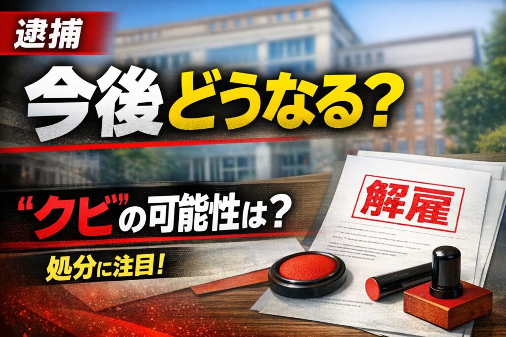 古野正人の今後や解雇の可能性を解説するニュースサムネイル