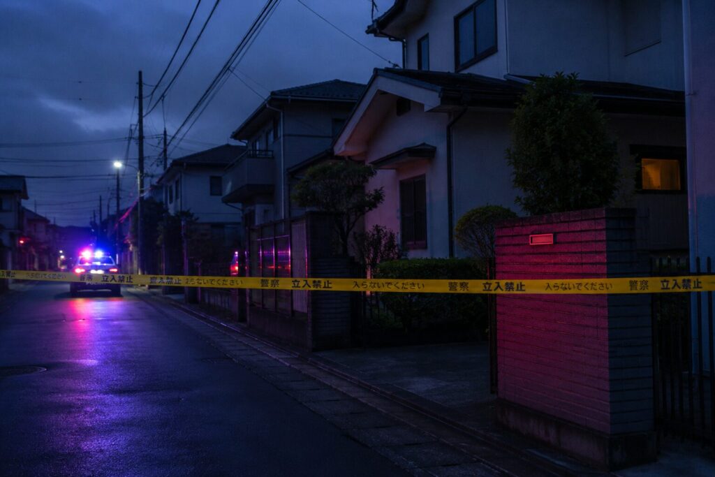 兵庫県たつの市の住宅で女性2人が死亡した事件の現場イメージ